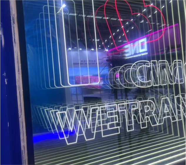 OLED Transparent Screen for Exhibition Hall
